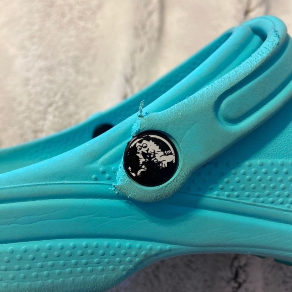 SOLD - Turquoise Crocs - Picture 5 of 7
